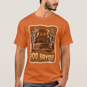 Camiseta Boo Bayou atormentó al Personalizado de Halloween