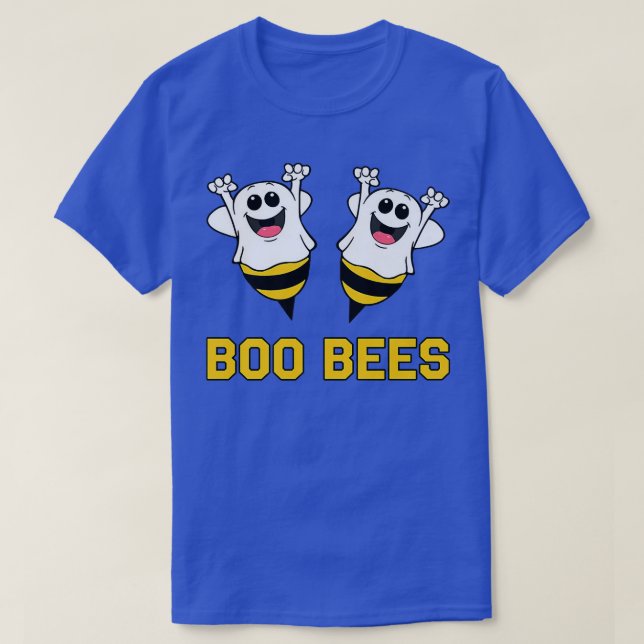 Camiseta Boo Bees Funny Couples Halloween Costume For Adult (Diseño del anverso)