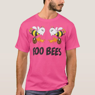 Camiseta Boo Bees Funny Parejas Costume Halloween Para Adul