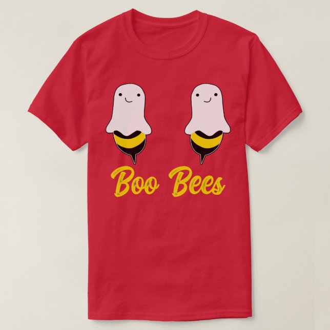 Camiseta Boo Bees Group Halloween Costume Abejas divertidas (Diseño del anverso)