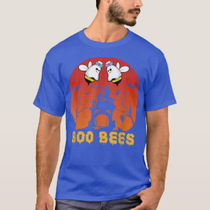 Camiseta Boo Bees Halloween Parejas Vestimentan a las mujer