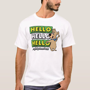 Camiseta Boo-Boo Bear Hola Hola Desde Jellystone