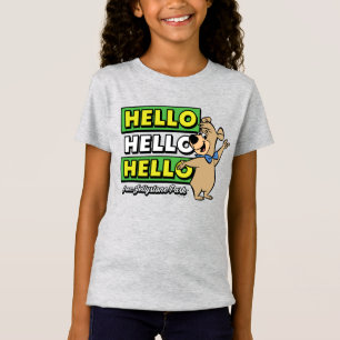 Camiseta Boo-Boo Bear Hola Hola Desde Jellystone