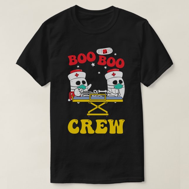 Camiseta Boo Boo Crew 4 (Diseño del anverso)