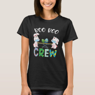 Camiseta Boo Boo Crew Bunny EMS EMT Enfermera paramédica Pa
