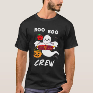 Camiseta Boo Boo Crew Divertido profesor disfraz fantasma d