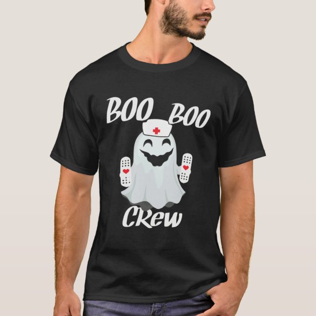 Camiseta Boo Boo Crew EMT Paramedic and Nurse (Anverso)