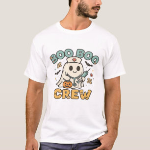 Camiseta Boo Boo Crew � Enfermera de Halloween Fan