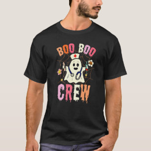 Camiseta Boo Boo Crew Enfermera Famosa Ropa Halloween P