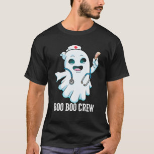 Camiseta Boo Boo Crew Enfermero Fantasma Divertido disfraz 