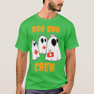 Camiseta Boo Boo Crew Fantasmas para el personal médico y d