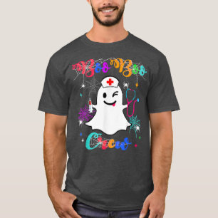 Camiseta Boo Boo Crew Funny Ghost EMS EMT Enfermera paraméd