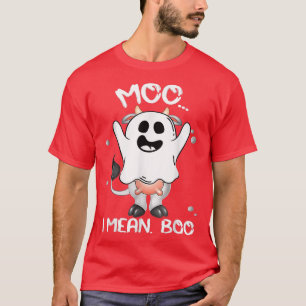 Camiseta Boo Boo Crew Ghost Cow Moo Me Refiero A Boo Farmer