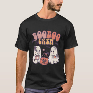 Camiseta Boo Boo Crew Ghost Médica Paramedic Emt Nurse Hall
