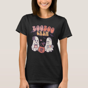 Camiseta Boo Boo Crew Ghost Médica Paramedic Emt Nurse Hall