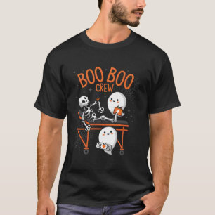 Camiseta Boo Boo Crew Ghost Médica Paramedic Emt Nurse Hall