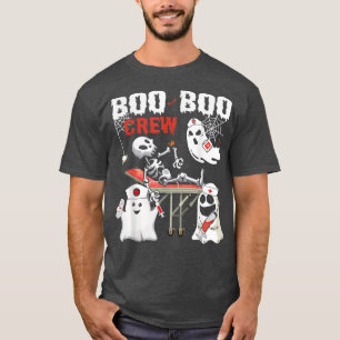 Camiseta Boo Boo Crew Ghost Médica Paramédico de enfermería