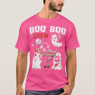 Camiseta Boo Boo Crew Ghost Médica Paramédico de enfermería