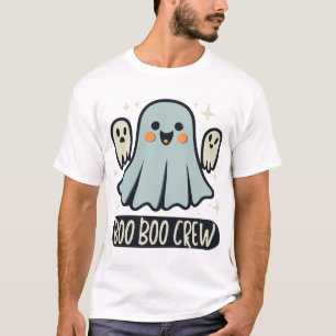 Camiseta Boo Boo Crew Ghost Nurse Squad Halloween