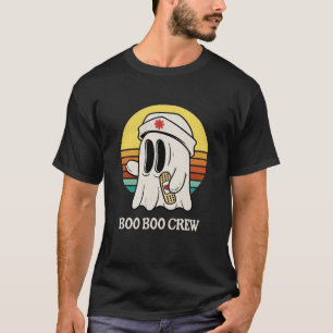 Camiseta Boo Boo Crew Halloween Enfermera Famosa