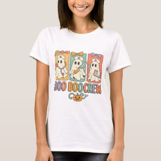 Camiseta Boo boo crew nurse halloween shirt｜nurse shirting 