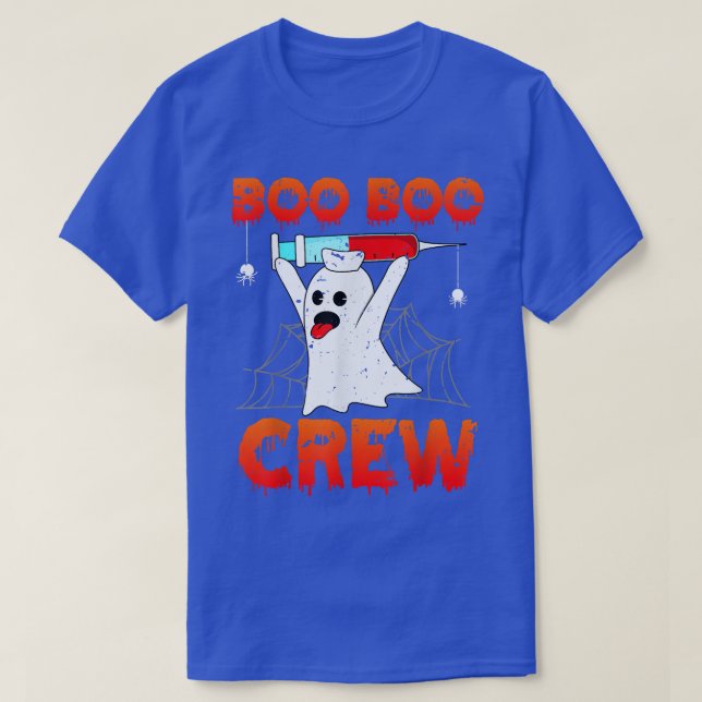 Camiseta Boo Boo Crew Shirt Famoso disfraz Halloween N (Diseño del anverso)