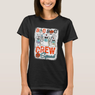 Camiseta Boo Boo Crew Squad Fantasma Enfermera Halloween Te