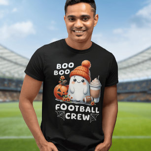 Camiseta Boo Boo Equipo de Fútbol Cute Famoso Fantasma Hall