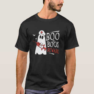 Camiseta Boo Boos Cuidado Techs de Doctor Espeluznante Enfe