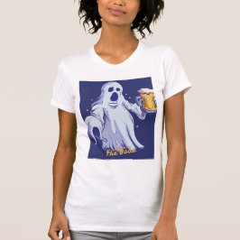 Camiseta Boo Brew Classic – Vintage Ghost Beer Halloween De