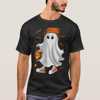 Camiseta Boo Calabaza Cute Fantasma Halloween
