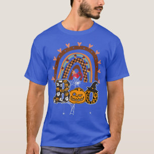 Camiseta Boo Con Arañas Y Gorra De Brujas Halloween Arcoiri
