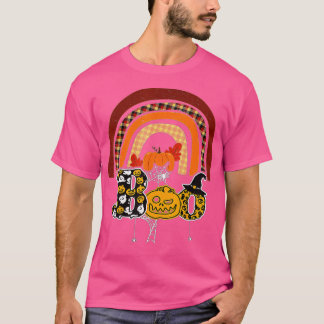 Camiseta Boo Con Arañas Y Gorra De Brujas Halloween Arcoiri