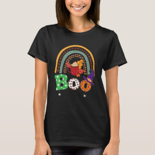Camiseta Boo Con Arañas Y Gorra De Brujas Halloween Arcoiri