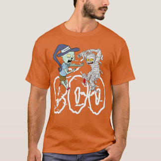 Camiseta Boo con Gorra de brujas zombi, arañas y murciélago
