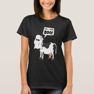 Camiseta Boo Cow Ghost Cow Moo Me Refiero A Boo Halloween F