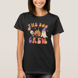 Camiseta Boo Crew 60's 70s Hippie Ghost Costume Halloween