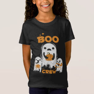 Camiseta Boo Crew Chicas Fantasmas Familia Pareja Halloween