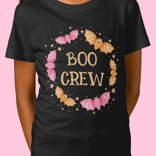Camiseta Boo Crew Cute Pastel Halloween (Boo Crew Cute Pastel Halloween T-Shirt)