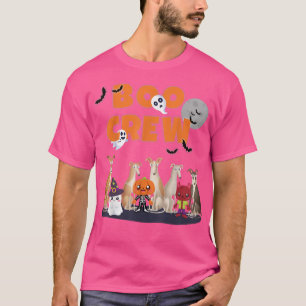 Camiseta Boo Crew Funny Halloween Perro Lover Greyhound Spo