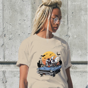 Camiseta Boo Crew Funny T Rex Retriever Vintage Tee