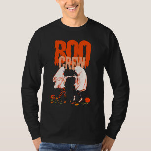 Camiseta Boo Crew Halloween   Divertido y fantasmal