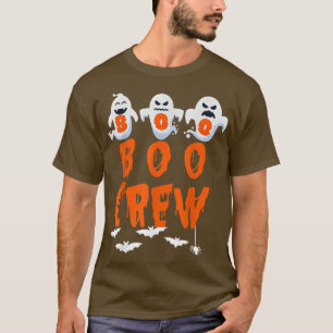 Camiseta Boo Crew Halloween Ghost Costume forand Adults 51