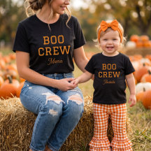 Boo Crew Mama Familia Conjunta Halloween