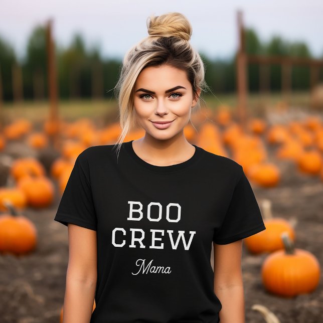 Camiseta Boo Crew Mama Family Halloween (Subido por el creador)