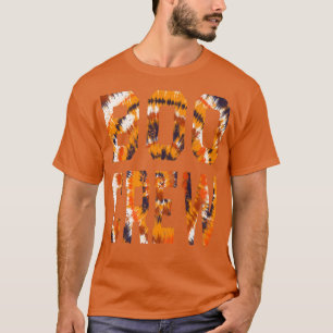 Camiseta Boo Crew Naranja Tie Dye Matando Halloween Haunte