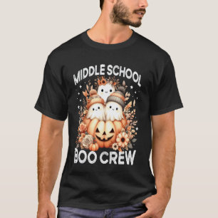 Camiseta Boo Crew Profesor de Escuela Media Wildflower Hall