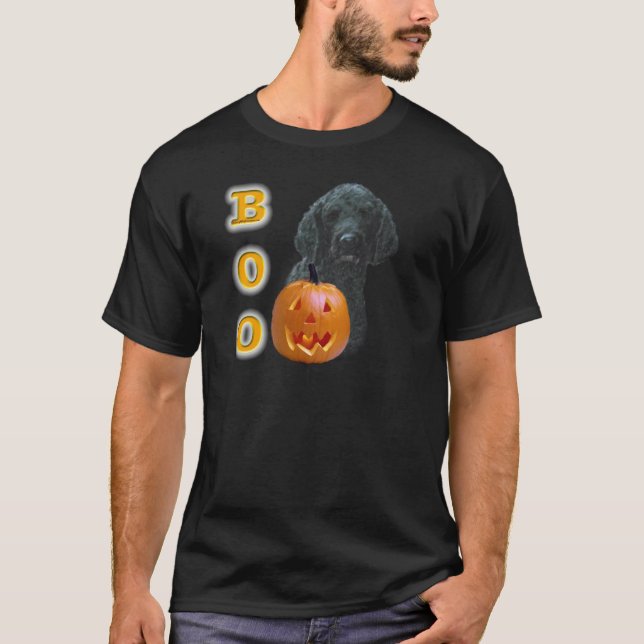 Camiseta Boo de cangrejo (recubierto de negro) (Anverso)