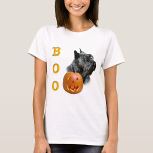 Camiseta Boo de Scottish Terrier (negro)