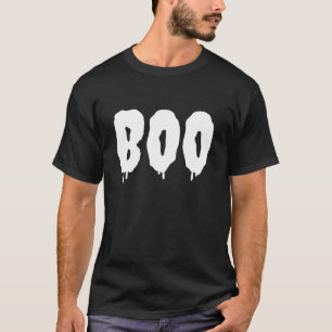Camiseta Boo divertido eslogan de Halloween de truco o trat